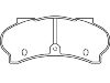 Pastillas de freno Brake Pad Set:4245.74