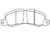 Bremsbelagsatz, Scheibenbremse Brake Pad Set:4 320 272