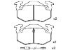 剎車(chē)片 Brake Pad Set:4250.71