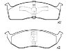 Plaquettes de frein Brake Pad Set:101 889S