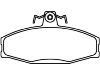 Brake Pad Set:6U0 698 151 E