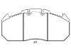 剎車(chē)片 Brake Pad Set:81 50820 5072
